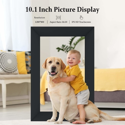 تخصيص Smart Cloud WiFi Digital Photo Frame Auto Rotate IPS Touch Screen